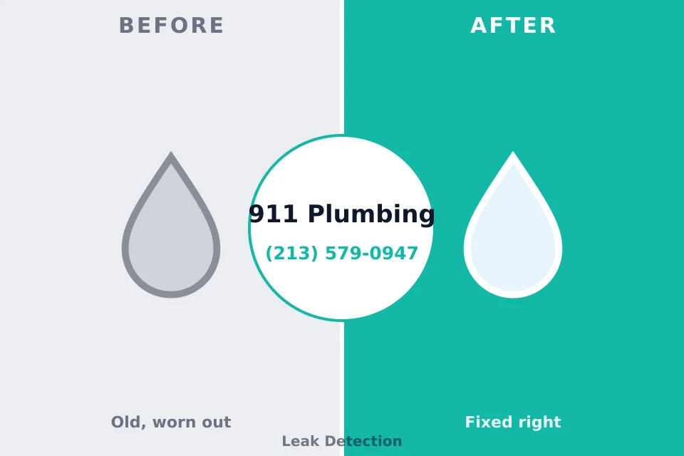 Before and after: plumbing repair Wadena, MN